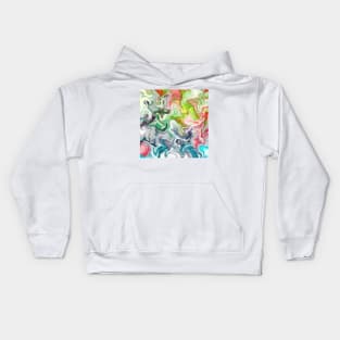 Near - Original Abstract Design Kids Hoodie